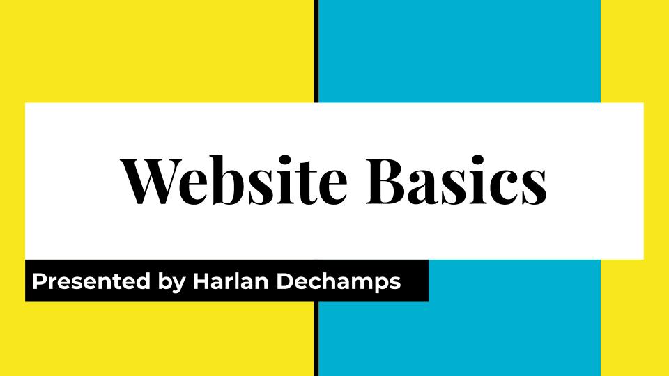 Website Basics: Creating a Content Plan